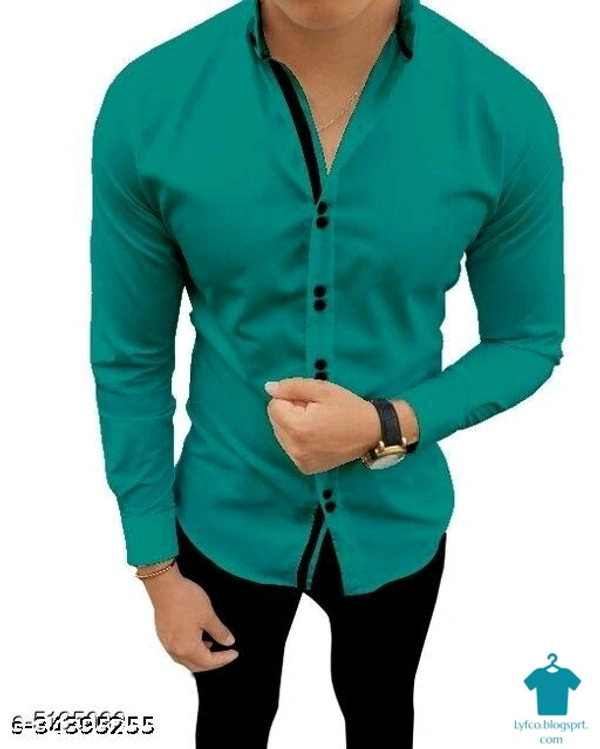 Catalog Name:*Comfy Graceful Men Shirts*Fabric: CottonSleeve Length: Long SleevesPattern: Printed,SolidMultipack: 1 - M