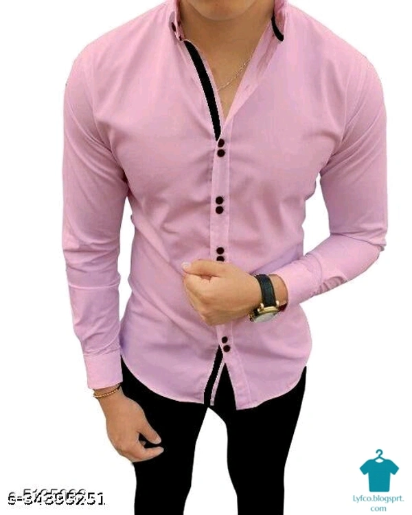 Catalog Name:*Comfy Graceful Men Shirts*Fabric: CottonSleeve Length: Long SleevesPattern: Printed,SolidMultipack: 1 - S