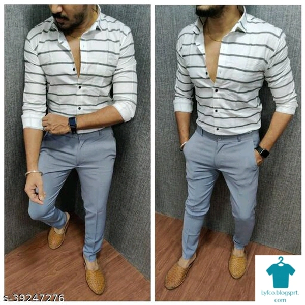 Catalog Name:*Comfy Retro Men Shirts*Fabric: CottonSleeve Length: Long SleevesPattern: PrintedMultipack: 1 - L