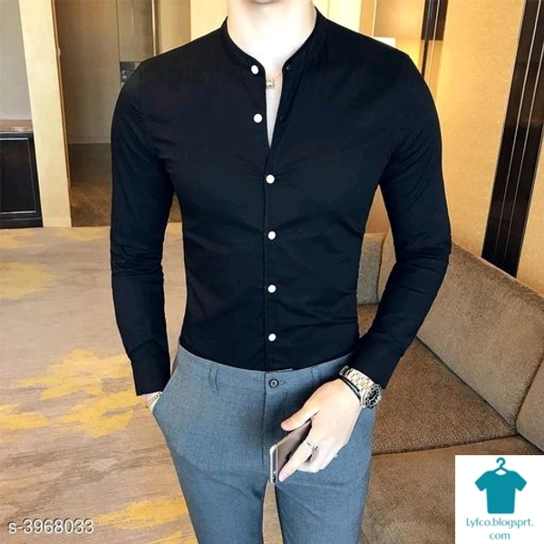 Catalog Name:*Classy Men's Solid Cotton Shirts Vol 18*Fabric: CottonSleeve Length: Long SleevesPattern: SolidMultipack: 1 - M