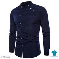 Catalog Name:*Vintage Cotton Mens Shirts Vol 14*Fabric: CottonSleeve Length: Long SleevesPattern: SolidMultipack: 1 - XL