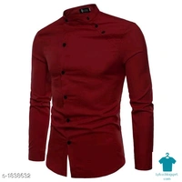 Catalog Name:*Vintage Cotton Mens Shirts Vol 14*Fabric: CottonSleeve Length: Long SleevesPattern: SolidMultipack: 1 - XL