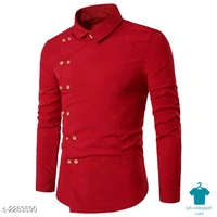 Catalog Name:*Ethnic Elegant Cotton Men's Shirts Vol 1*Fabric: CottonSleeve Length: Long SleevesPattern: SolidMultipack: 1 - Black, M