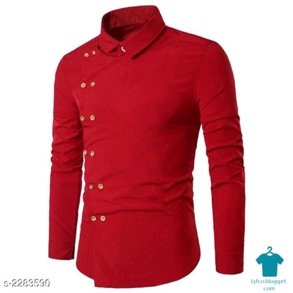 Catalog Name:*Ethnic Elegant Cotton Men's Shirts Vol 1*Fabric: CottonSleeve Length: Long SleevesPattern: SolidMultipack: 1 - Black, M