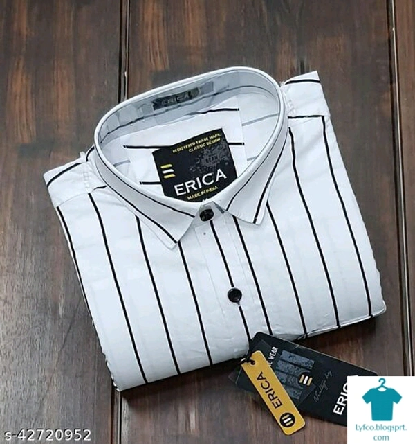 Catalog Name:*Urbane Fabulous Men Shirts*Fabric: CottonSleeve Length: Long SleevesPattern: PrintedMultipack: 1 - M