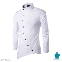 Catalog Name:*Myhra Trendy Cotton Blend Slim Fit Solid Shirts Vol 1*Fabric: Cotton BlendSleeve Length: Long SleevesPattern: SolidMultipack: 1 - Dark blue