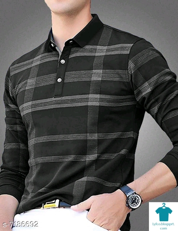 Catalog Name:*Fancy Designer Men Tshirts*Fabric: CottonSleeve Length: Long SleevesPattern: PrintedMultipack: 1 - XL