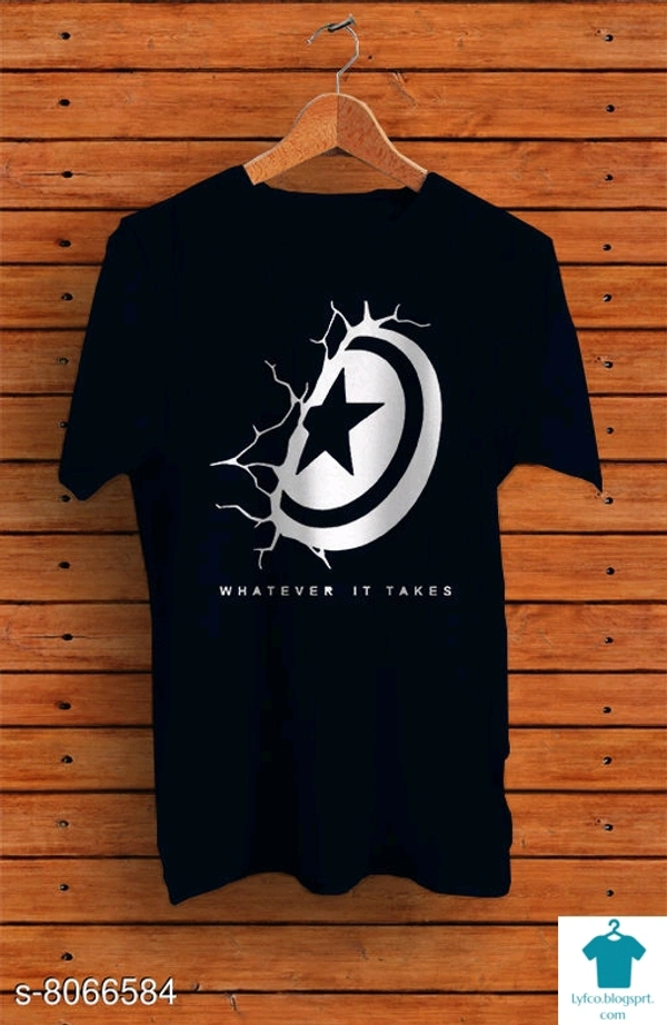 Catalog Name:*Trendy Glamorous Men Tshirts*Fabric: CottonSleeve Length: Short SleevesPattern: PrintedMultipack: 1 - L