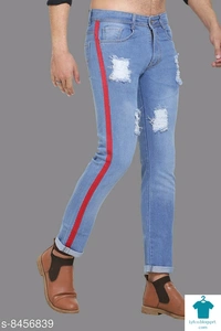 Catalog Name:*Gorgeous Glamarous Men Jeans*Fabric: PolycottonPattern: Stripes,Dyed/WashedMultipack: 1 - 36