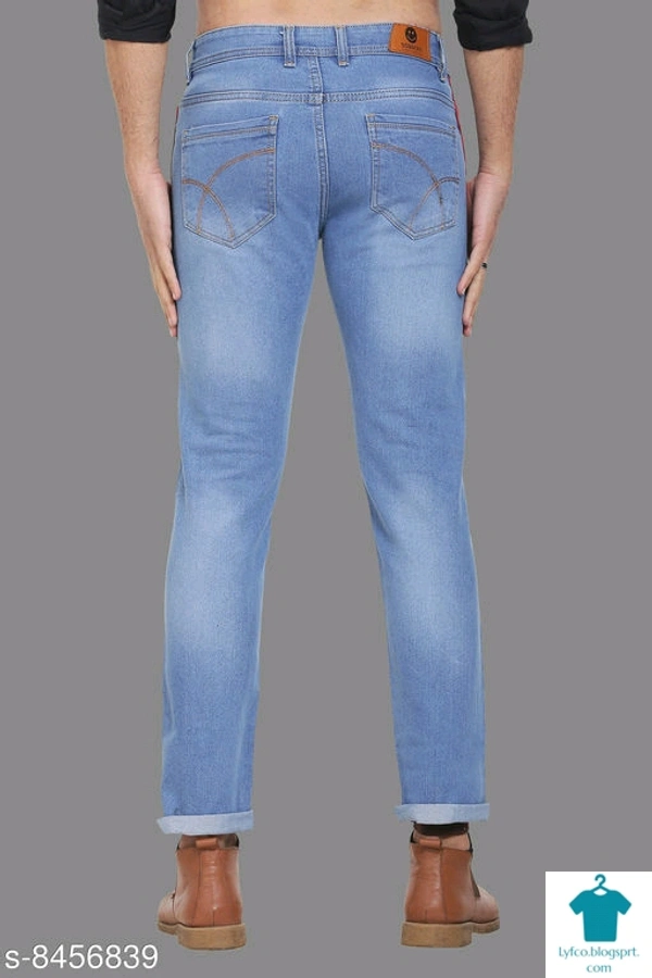 Catalog Name:*Gorgeous Glamarous Men Jeans*Fabric: PolycottonPattern: Stripes,Dyed/WashedMultipack: 1 - 36