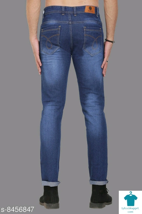 Catalog Name:*Stylish Unique Men Jeans*Fabric: PolycottonPattern: Dyed/WashedMultipack: 1 - 38