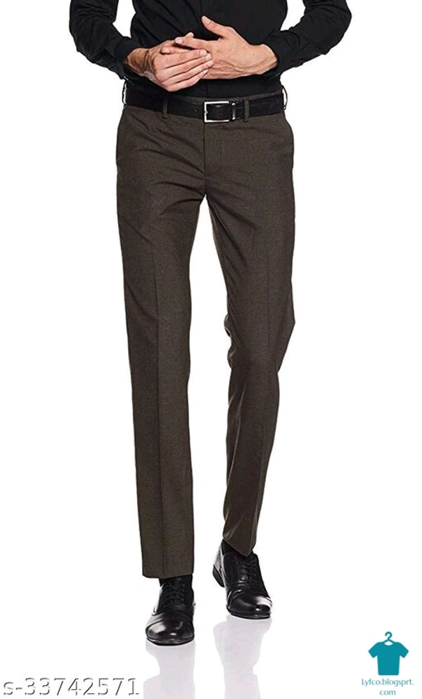 Catalog Name:*Ravishing Latest Men Trousers*Fabric: Cotton BlendPattern: SolidMultipack: 2 - 28