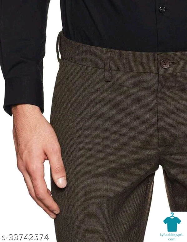 Catalog Name:*Ravishing Latest Men Trousers*Fabric: Cotton BlendPattern: SolidMultipack: 2 - 28