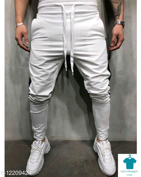 Catalog Name:*Fashionable Fashionista Men Track Pants*Fabric: PolyesterPattern: SolidMultipack: 1 - 32