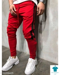 Catalog Name:*Fashionable Fashionista Men Track Pants*Fabric: PolyesterPattern: SolidMultipack: 1 - 32