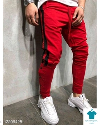 Catalog Name:*Fashionable Fashionista Men Track Pants*Fabric: PolyesterPattern: SolidMultipack: 1 - 32