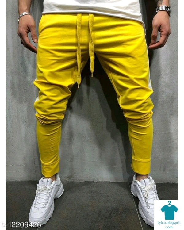 Catalog Name:*Fashionable Fashionista Men Track Pants*Fabric: PolyesterPattern: SolidMultipack: 1 - 32