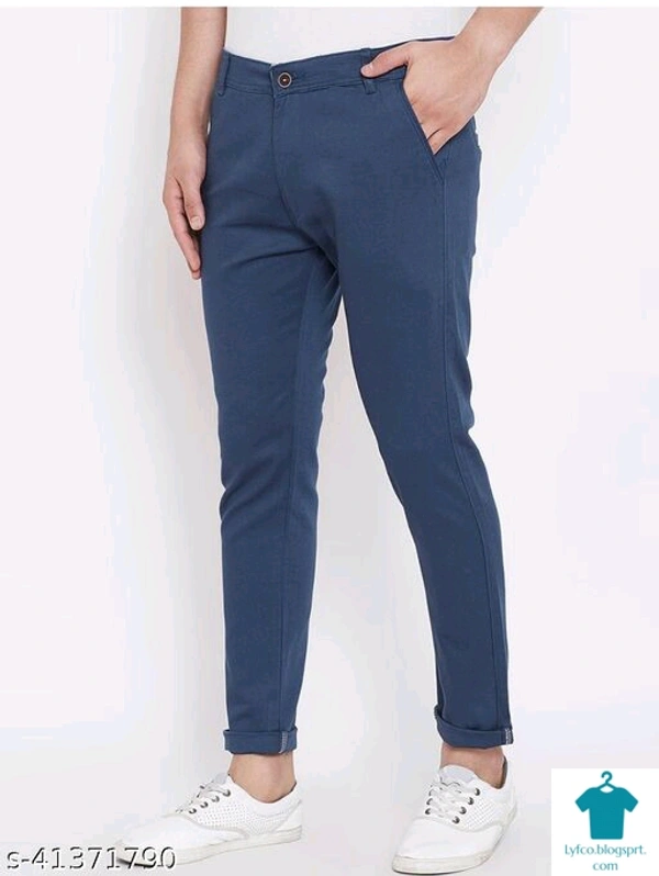 Catalog Name:*Ravishing Modern Men Trousers*Fabric: CottonPattern: SolidMultipack: 1 - 28