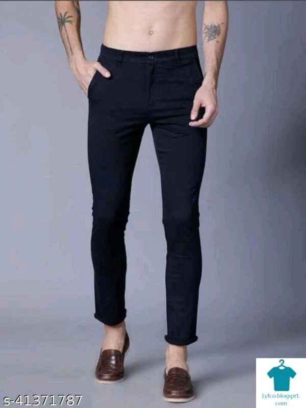 Catalog Name:*Ravishing Modern Men Trousers*Fabric: CottonPattern: SolidMultipack: 1 - 30