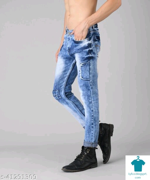 Catalog Name:*Casual Unique Men Jeans*Fabric: DenimPattern: Stripes,SolidMultipack: 1 - 32
