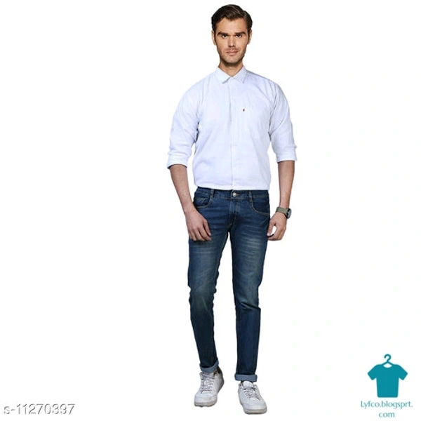 Catalog Name:*Designer Modern Men Jeans*Fabric: DenimPattern: Dyed/WashedMultipack: 3 - 34