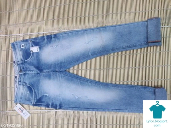Catalog Name:*Designer Modern Men Jeans*Fabric: DenimPattern: Dyed/WashedMultipack: 2 - 38