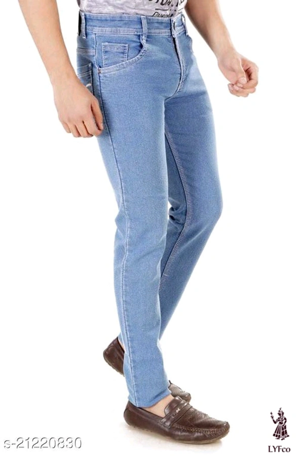 Catalog Name:*Stylish Fabulous Men Jeans*Fabric:,🥰❤️ DenimPattern: SolidMultipack: 1 - 30