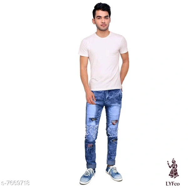 Catalog Name:*Casual Trendy Men Jeans*Fabric: CottonPattern: Solid,Dyed/WashedMultipack: 1 - 30