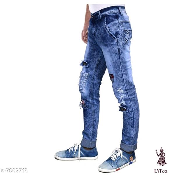 Catalog Name:*Casual Trendy Men Jeans*Fabric: CottonPattern: Solid,Dyed/WashedMultipack: 1 - 30