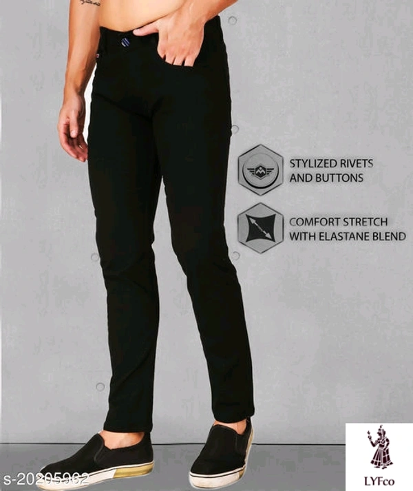 Catalog Name:*Fashionable Fashionista Men Jeans*Fabric: PolycottonPattern: SolidMultipack: 1 - 30
