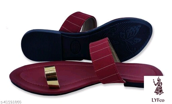 Catalog Name:*Gorgeous Women Flats*Material: SyntheticSole Material: PvcPattern: EmbellishedFastening & Back Detail: Slip-OnMultipack: 1 - IND-6