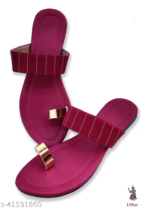 Catalog Name:*Gorgeous Women Flats*Material: SyntheticSole Material: PvcPattern: EmbellishedFastening & Back Detail: Slip-OnMultipack: 1 - IND-7