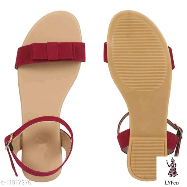 Catalog Name:*Unique Fashionable Women Flats*Material: Syntethic LeatherSole Material: TPRPattern: SolidMultipack: 1 - IND-3