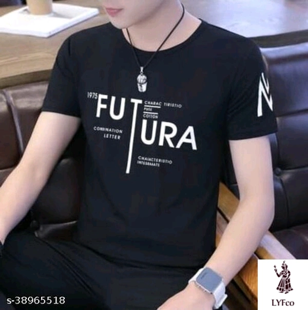 Catalog Name:*Classy Designer Men Tshirts*Fabric: CottonSleeve Length: Short SleevesPattern: PrintedMultipack: 1 - white