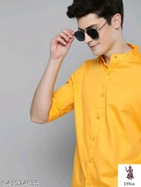 Catalog Name:*Classy Ravishing Men Shirts*Fabric: CottonSleeve Length: Long SleevesPattern: SolidMultipack: 1 - Red