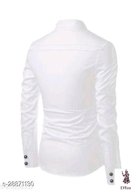 Catalog Name:*Urbane Ravishing Men Shirt Fabric*Fabric: SatinPattern: PrintedMultipack: 1 - white