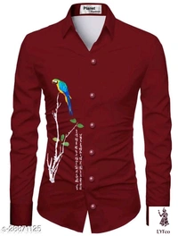 Catalog Name:*Urbane Ravishing Men Shirt Fabric*Fabric: SatinPattern: PrintedMultipack: 1 - white