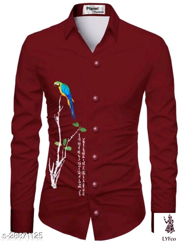 Catalog Name:*Urbane Ravishing Men Shirt Fabric*Fabric: SatinPattern: PrintedMultipack: 1 - white