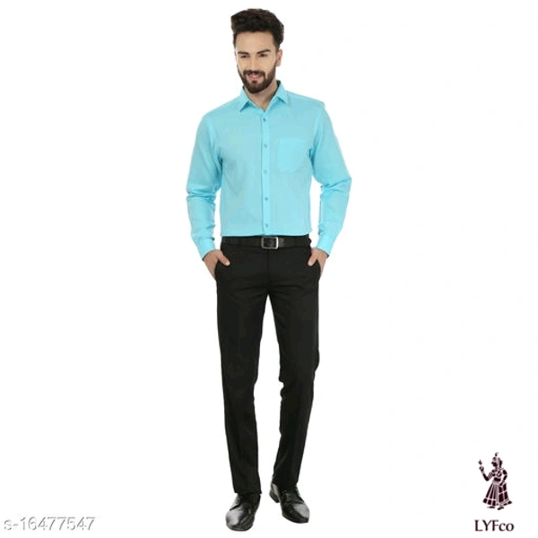 Catalog Name:*Fancy Fabulous Men Shirts*Fabric: Cotton BlendSleeve Length: Long SleevesPattern: SolidMultipack: 1 - M