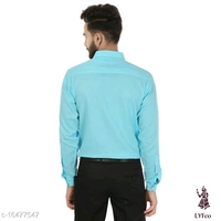 Catalog Name:*Fancy Fabulous Men Shirts*Fabric: Cotton BlendSleeve Length: Long SleevesPattern: SolidMultipack: 1 - M