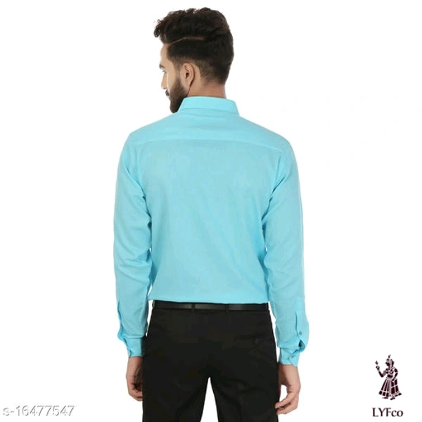 Catalog Name:*Fancy Fabulous Men Shirts*Fabric: Cotton BlendSleeve Length: Long SleevesPattern: SolidMultipack: 1 - M