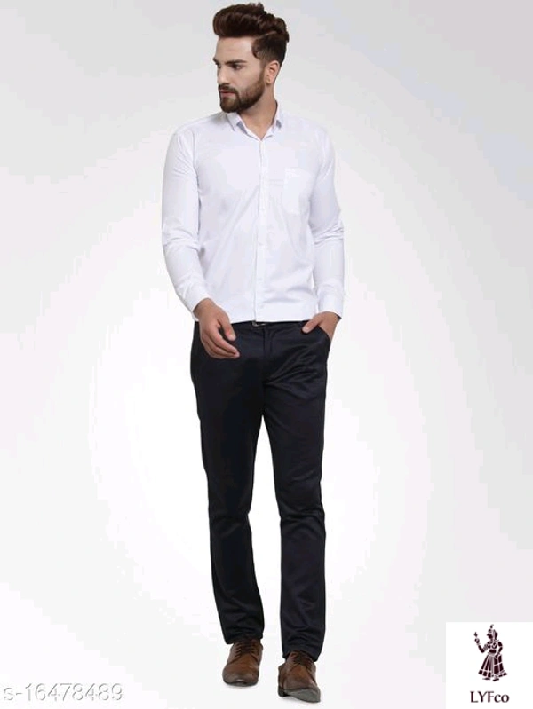 Catalog Name:*Fancy Fabulous Men Shirts*Fabric: Cotton BlendSleeve Length: Long SleevesPattern: SolidMultipack: 1 - XXXL