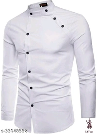 Catalog Name:*Classic Designer Men Shirts*Fabric: Cotton BlendSleeve Length: Long SleevesPattern: SolidMultipack: 1 - M