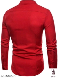 Catalog Name:*Classic Designer Men Shirts*Fabric: Cotton BlendSleeve Length: Long SleevesPattern: SolidMultipack: 1 - XL