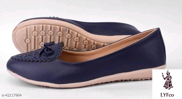 Catalog Name:*Fancy Women Flats*Material: Syntethic LeatherSole Material: TprPattern: Brand LogoFastening & Back Detail: Ankle LoopMultipack: 1 - IND-7