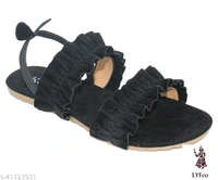 Catalog Name:*Fabulous Women Flats*Material: VelvetSole Material: TprPattern: SolidFastening & Back Detail: BackstrapMultipack: 1 - IND-4