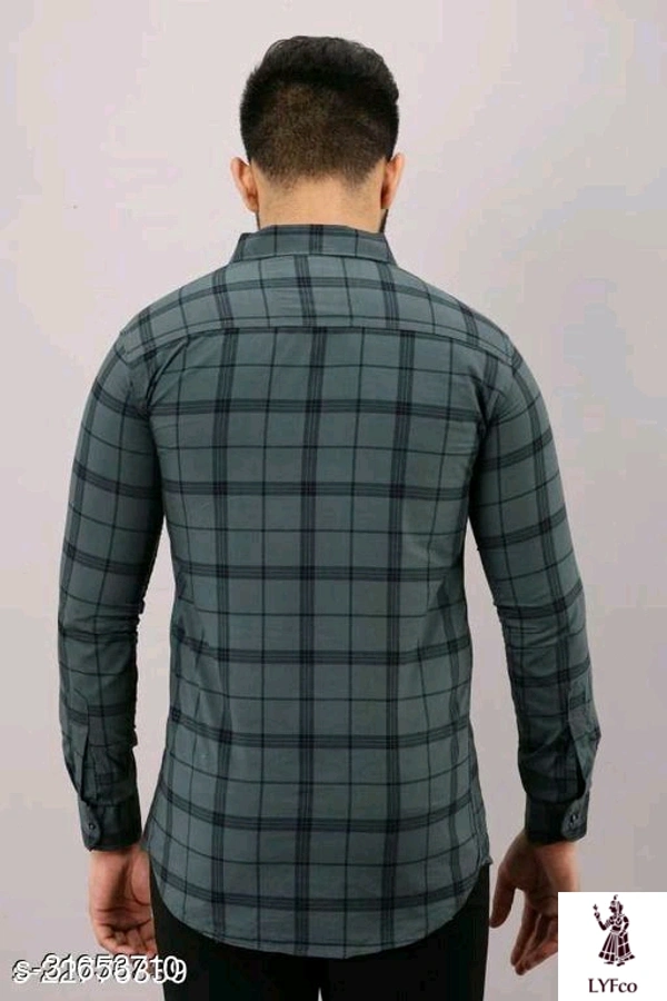 Catalog Name:*Classic Latest Men Shirts*Fabric: Cotton BlendSleeve Length: Long SleevesPattern: PrintedMultipack: 1 - XL