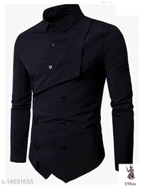 Catalog Name:*Stylish Glamorous Men Shirts*Fabric: CottonSleeve Length: Long SleevesPattern: SolidMultipack: 1 - XL
