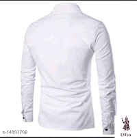 Catalog Name:*Stylish Glamorous Men Shirts*Fabric: CottonSleeve Length: Long SleevesPattern: SolidMultipack: 1 - XL