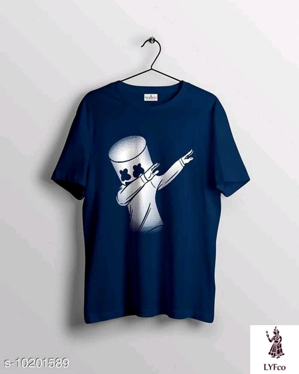 Catalog Name:*Awesome Cotton T- Shirts*Fabric: CottonSleeve Length: Short SleevesPattern: PrintedMultipack: 1 - L